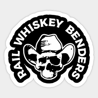 Rail Whiskey Benders Official Band Aid Sticker